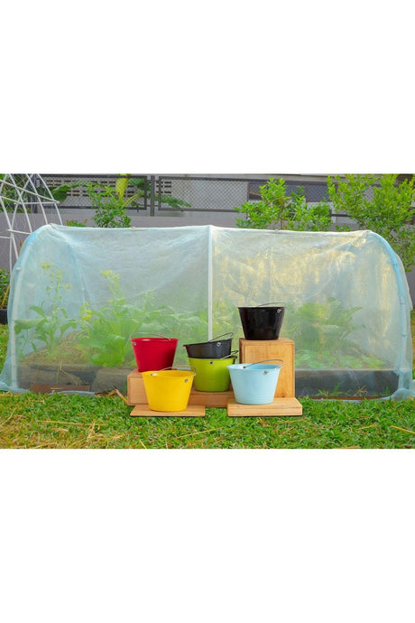 Bucket with Handle-Green