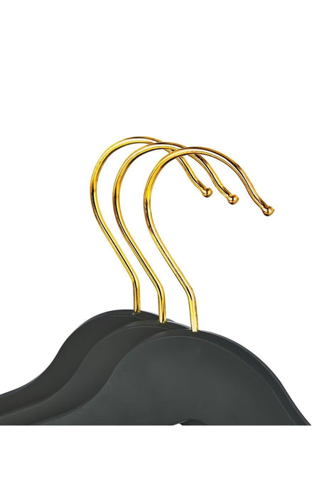 Hanger Shirt And Trousers Hanger (12 Pcs) Gold