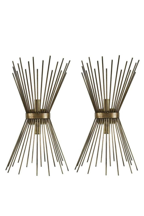 Hedgehog Tumbled Set 2 Wall Sconce (2 PCS)