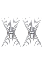 Kirpi Luxury Special Design Gray Color 2 Wall Sconce (2 PCS) - Swordslife