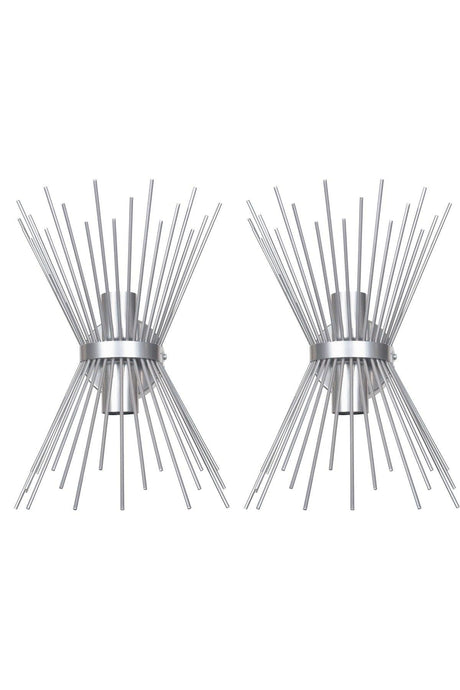 Kirpi Luxury Special Design Gray Color 2 Wall Sconce (2 PCS) - Swordslife