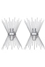 Kirpi Luxury Special Design Gray Color 2 Wall Sconce (2 PCS) - Swordslife