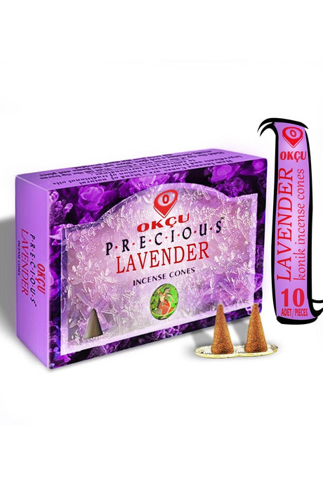 Both Lavender / Lavender Conical Incense 10 Pcs /pieces Is Not Backflow - Swordslife