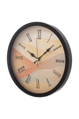 Hermosa Black Wall Clock 30cm - Swordslife