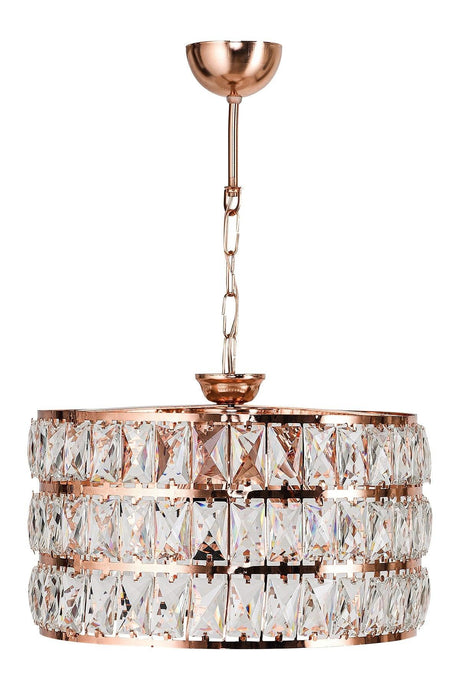 Heure Glass Chandelier Gold Mdrn-45 - Swordslife