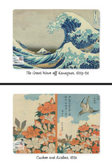 Hokusai 4-Piece Notebook Set 1 - Mount Fuji