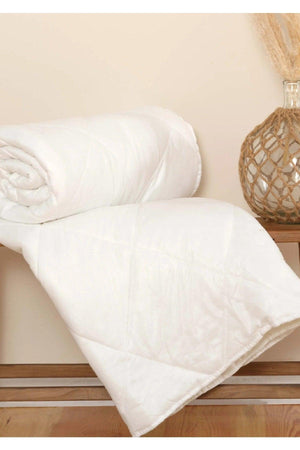 Home Ekosoft White Double Washable Duvet 195x215 - Swordslife