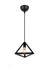 Honeycomb New Style Rustic Model Triangle Single Pendant Lamp Chandelier - Swordslife