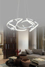 Honos Chrome Modern Pendant Lamp Led Chandelier Living Room