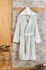 Hooded Bathrobe 100% Cotton - Swordslife