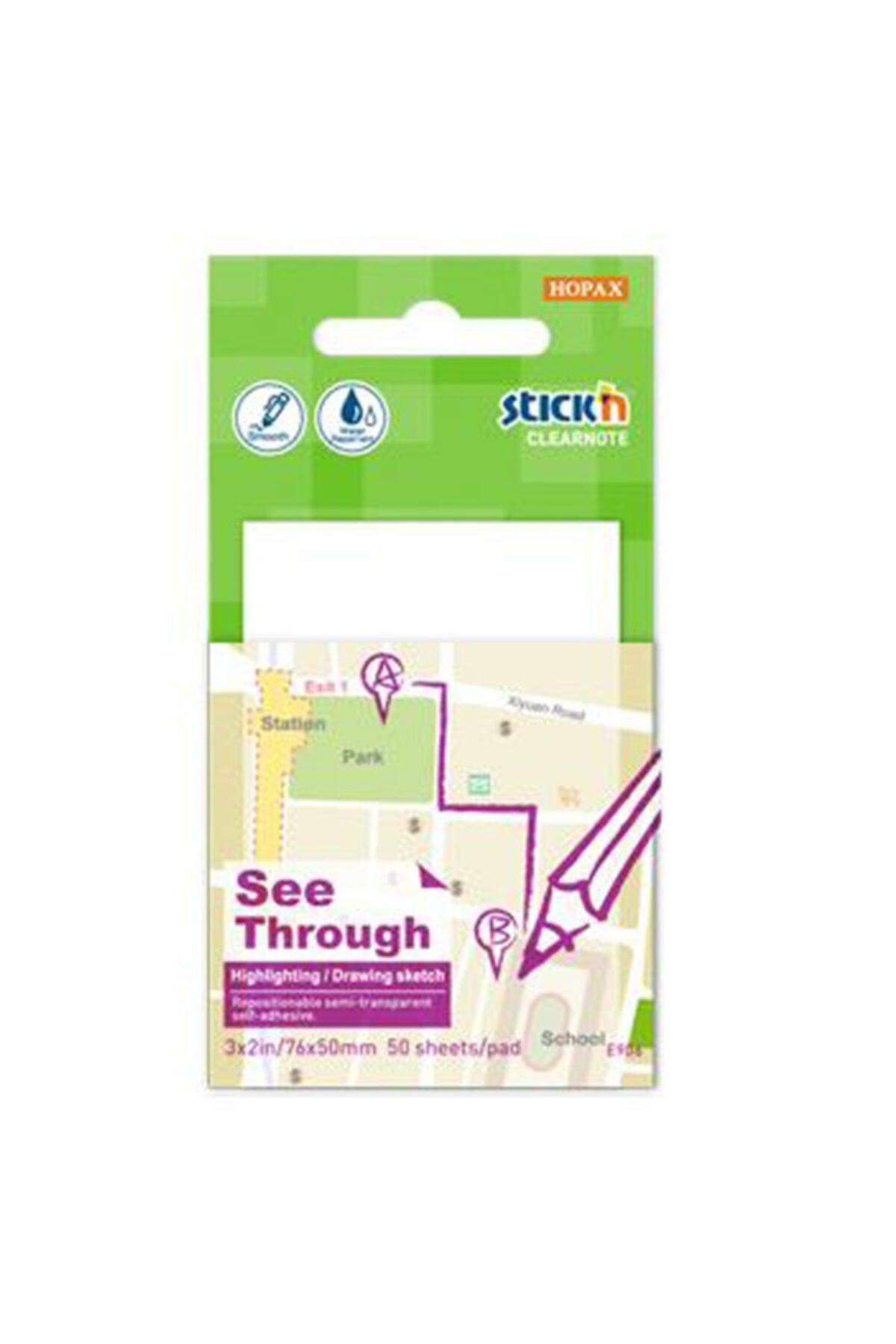 Hopax Stickn 21708 Sticky Note Paper Half