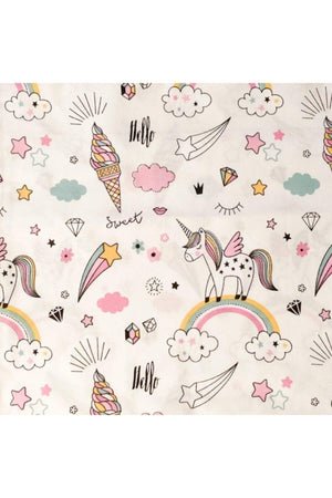 https://www.swordslife.com/ White Unicorn Patterned Multi-Purpose Baby Dirty Laundry Bag - Swordslife