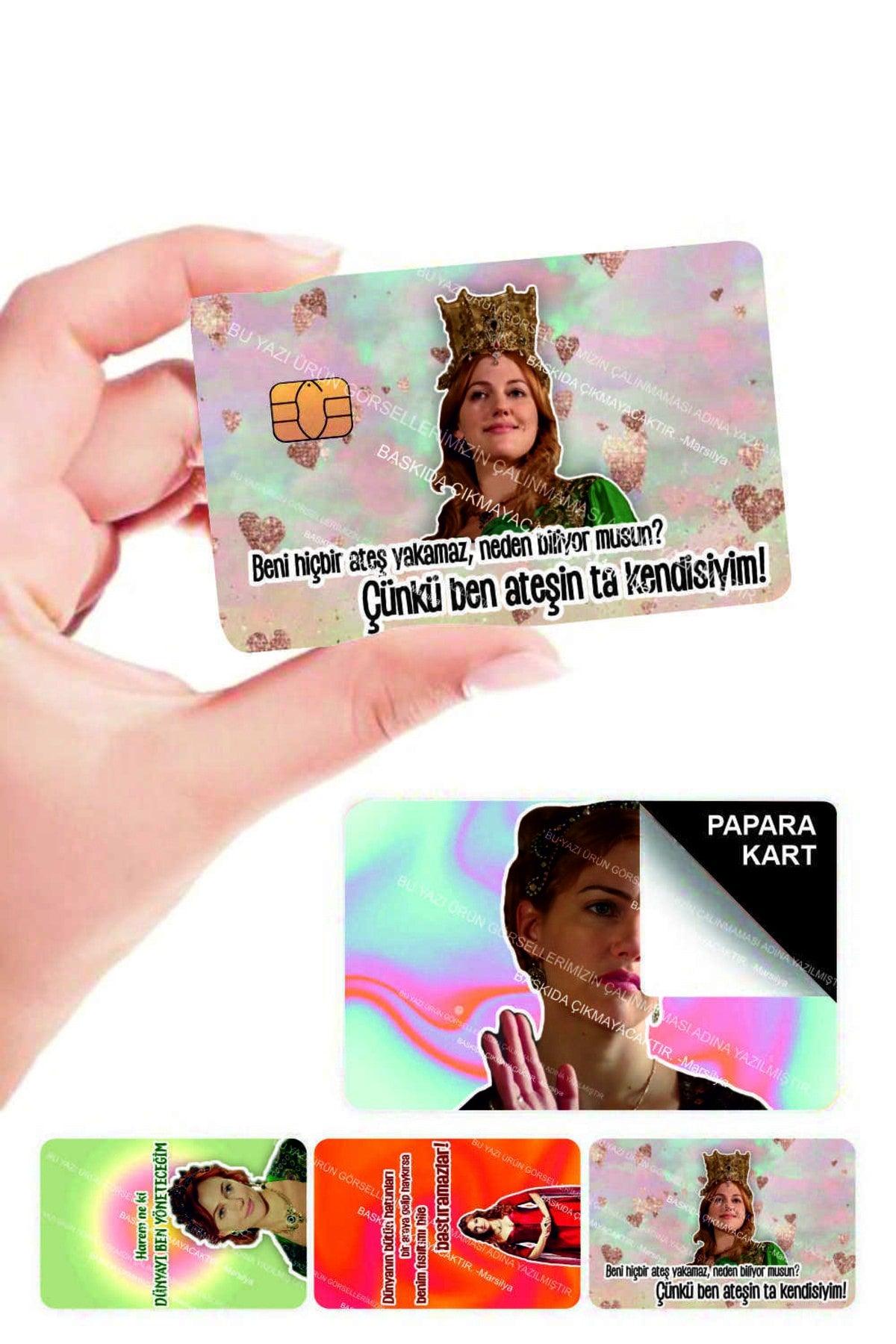 Hürrem Sultan 4 Pieces Credit Card Covering