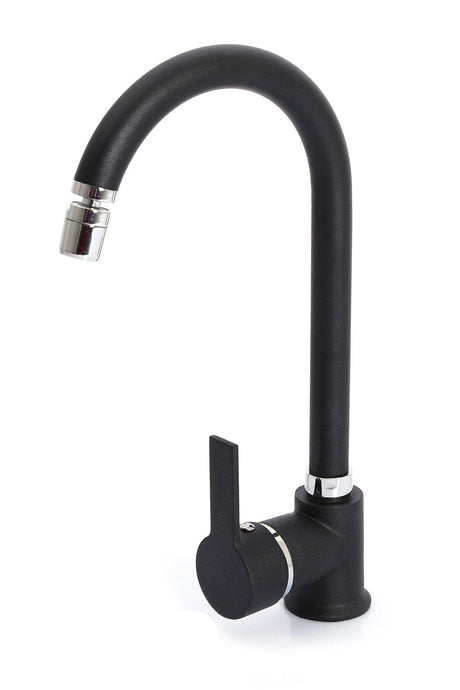 İnci Black Kitchen Sink Mixer 360 beweglicher