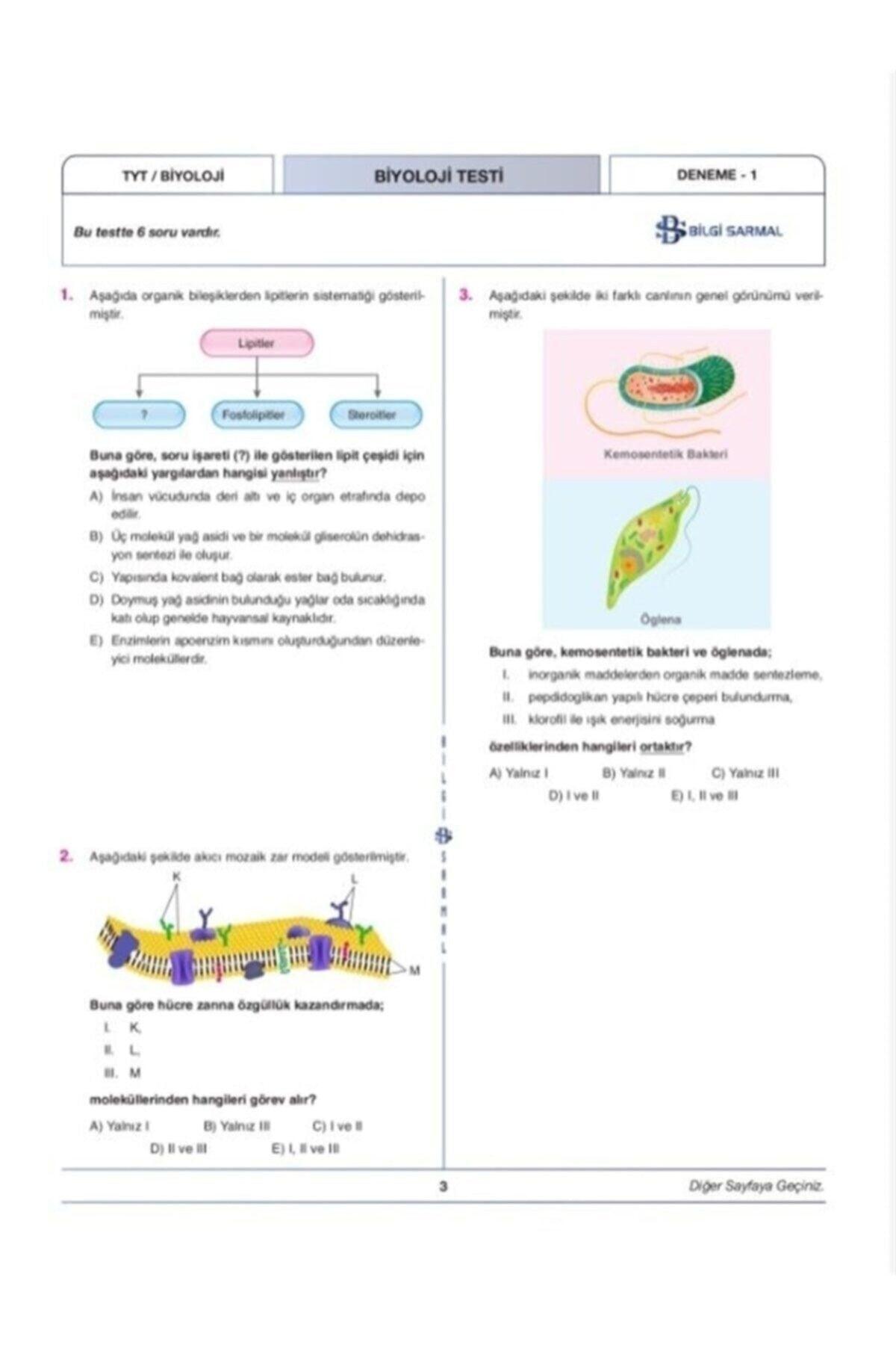 Information Spiral Publications Tyt Biology 40 X 6 Branch Trials 2022 - Swordslife