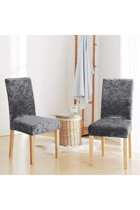 Silk Velvet Chair Cover Elastic 1 Piece - Swordslife