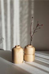 Nordic Style Wooden Vase Single - Swordslife