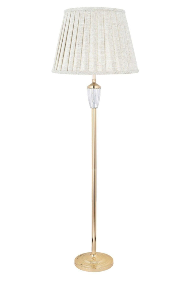 Jasmin Gold Floor Lamp - Swordslife