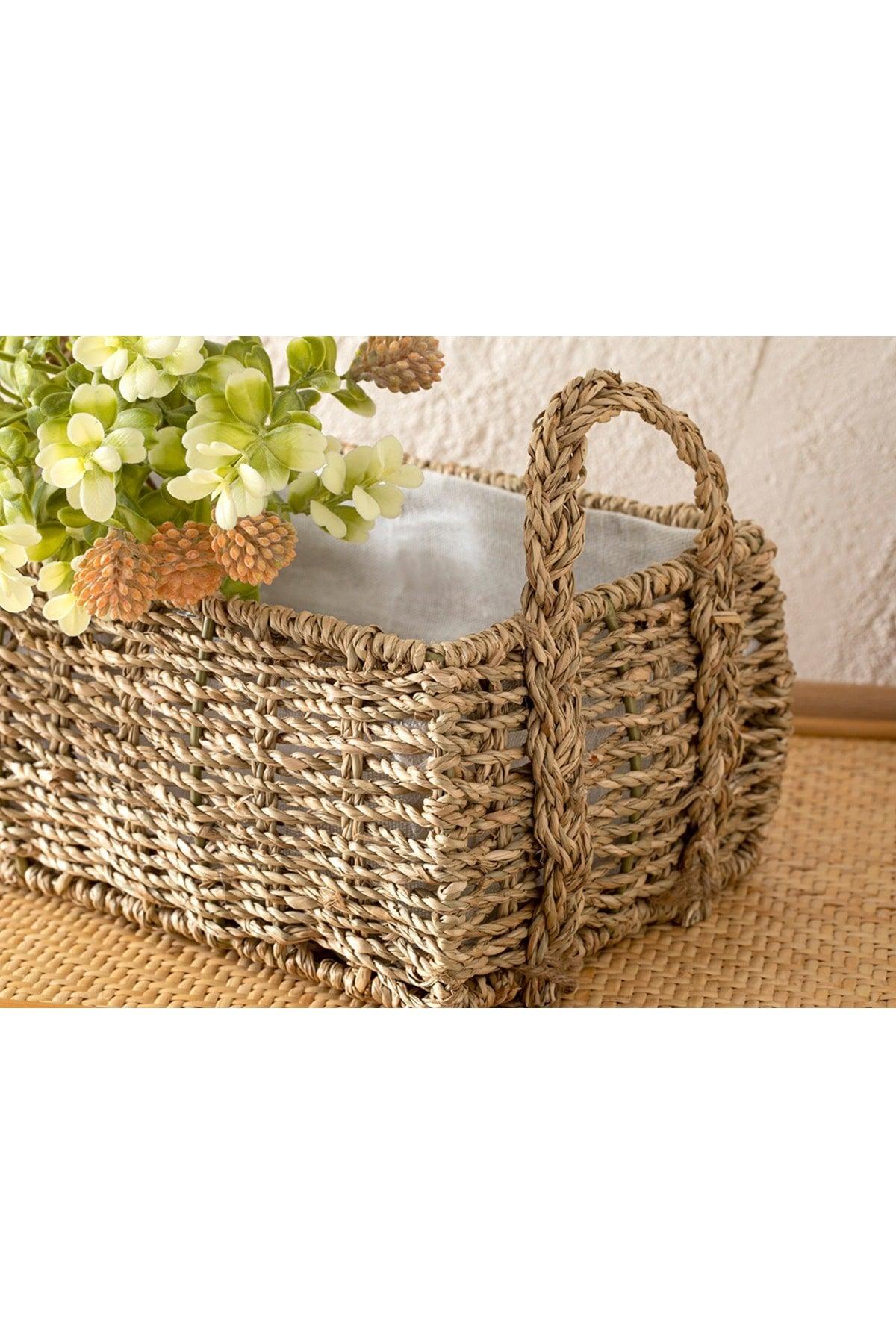 Jeanne Basket 26x16x12 Cm Brown - Swordslife