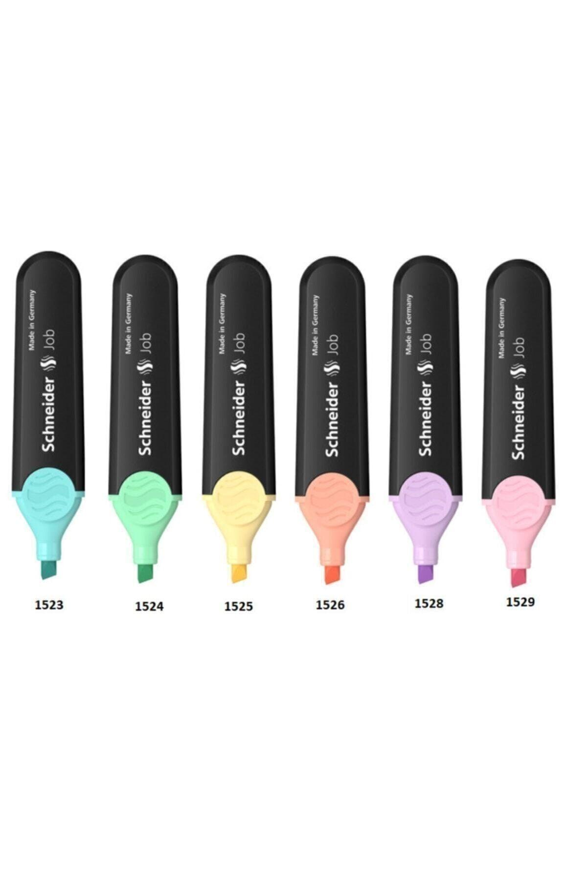 Job 150 Pastel Highlighter Set of 6-2 Fk