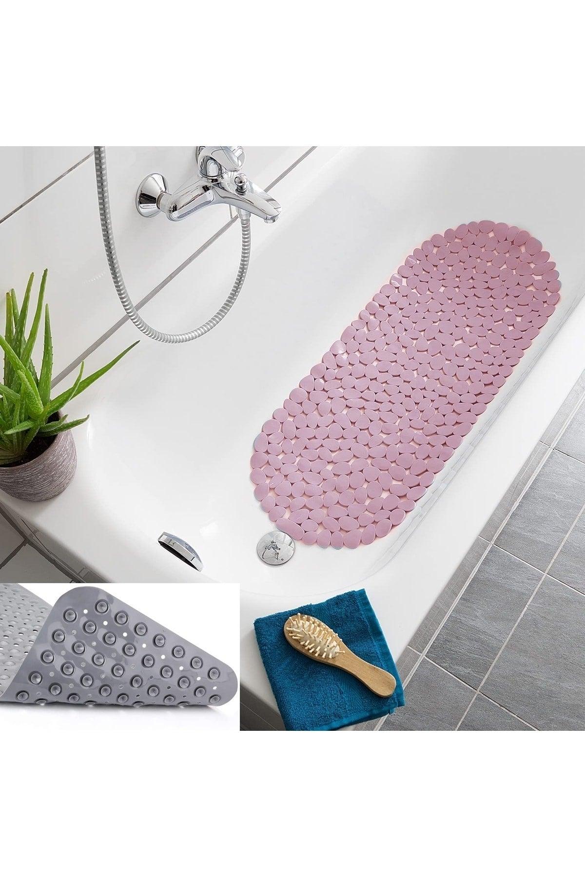 J.stone Design Powder 33 Suction Cup Bathroom Shower Non Slip Mat 716672 - Swordslife