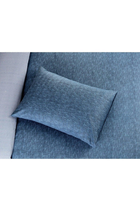 Jument Double Duvet Cover Set - Navy Blue