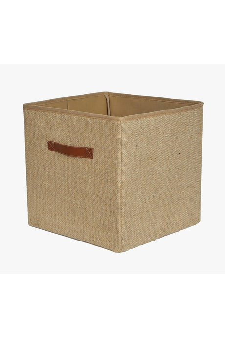 Jute Box Without Lid30x30x30 Cm - Swordslife