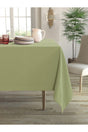 Velvet Textured Sage Table Cloth - Swordslife