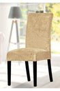 Velvet Chair Cover Cover - Coffee with milk 6 pcs - Swordslife