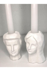 Female Male Double Candlestick Holder - Swordslife