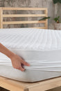 Quilted Fitted Waterproof Mattress Protector Bed Sheet Undersheet - Swordslife