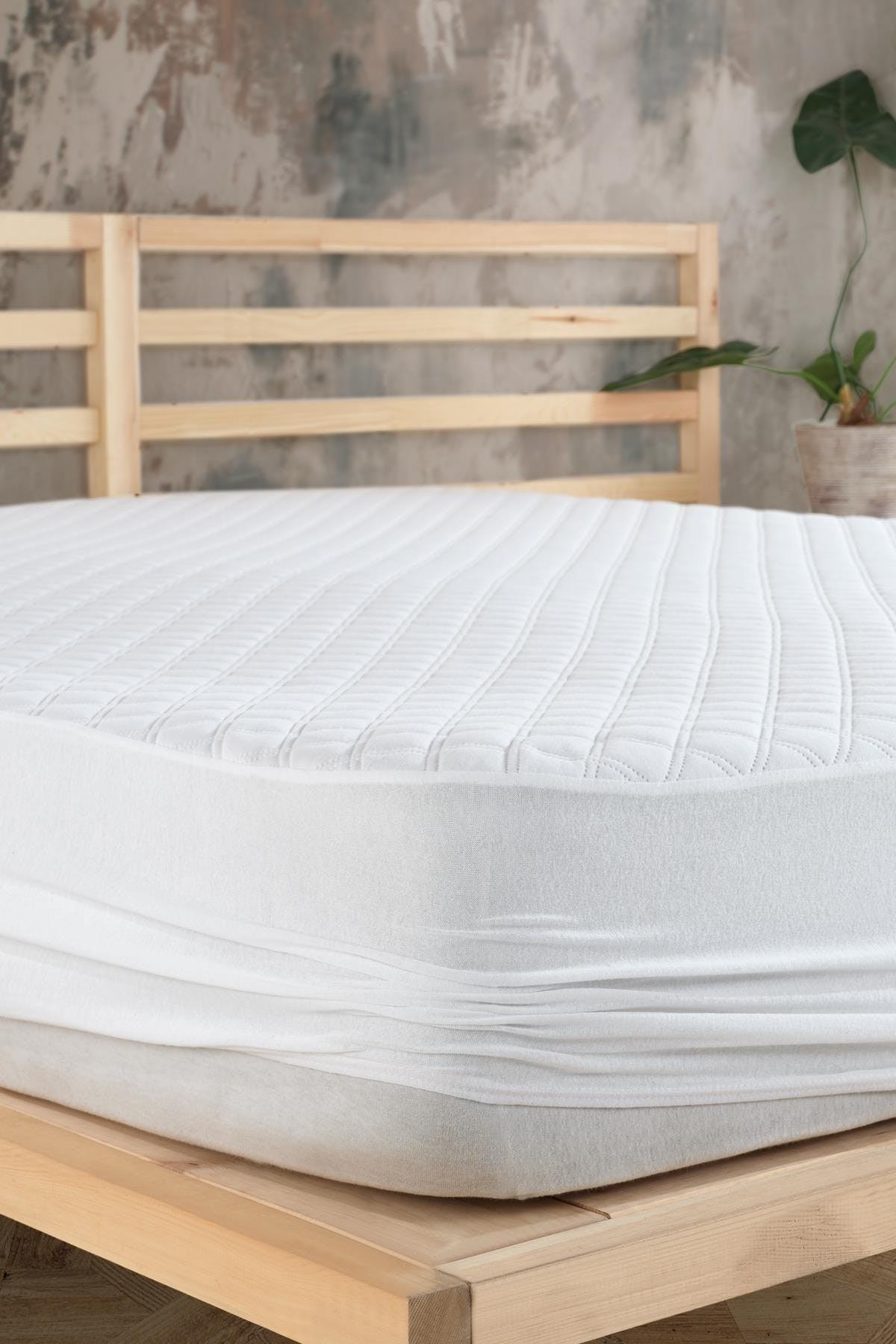 Quilted Fitted Waterproof Mattress Protector Bed Sheet Undersheet - Swordslife