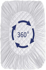 Quilted Single Mattress Protector Mattress - Swordslife