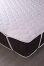 Quilted Mattress Protector 3 Layer Fiber Filled Pad Bed Sheet - Swordslife