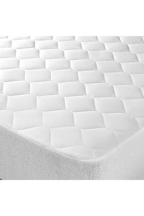 Quilted Mattress Protector 4 Layer Fiber Filled Fitted Bed Sheet - Swordslife