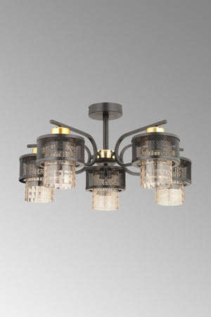 Karla 5 Lid Modern Bal Plafonyer Chandelier - Swordslife