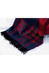 Katriane Knee Blanket - Indigo / Red - Swordslife