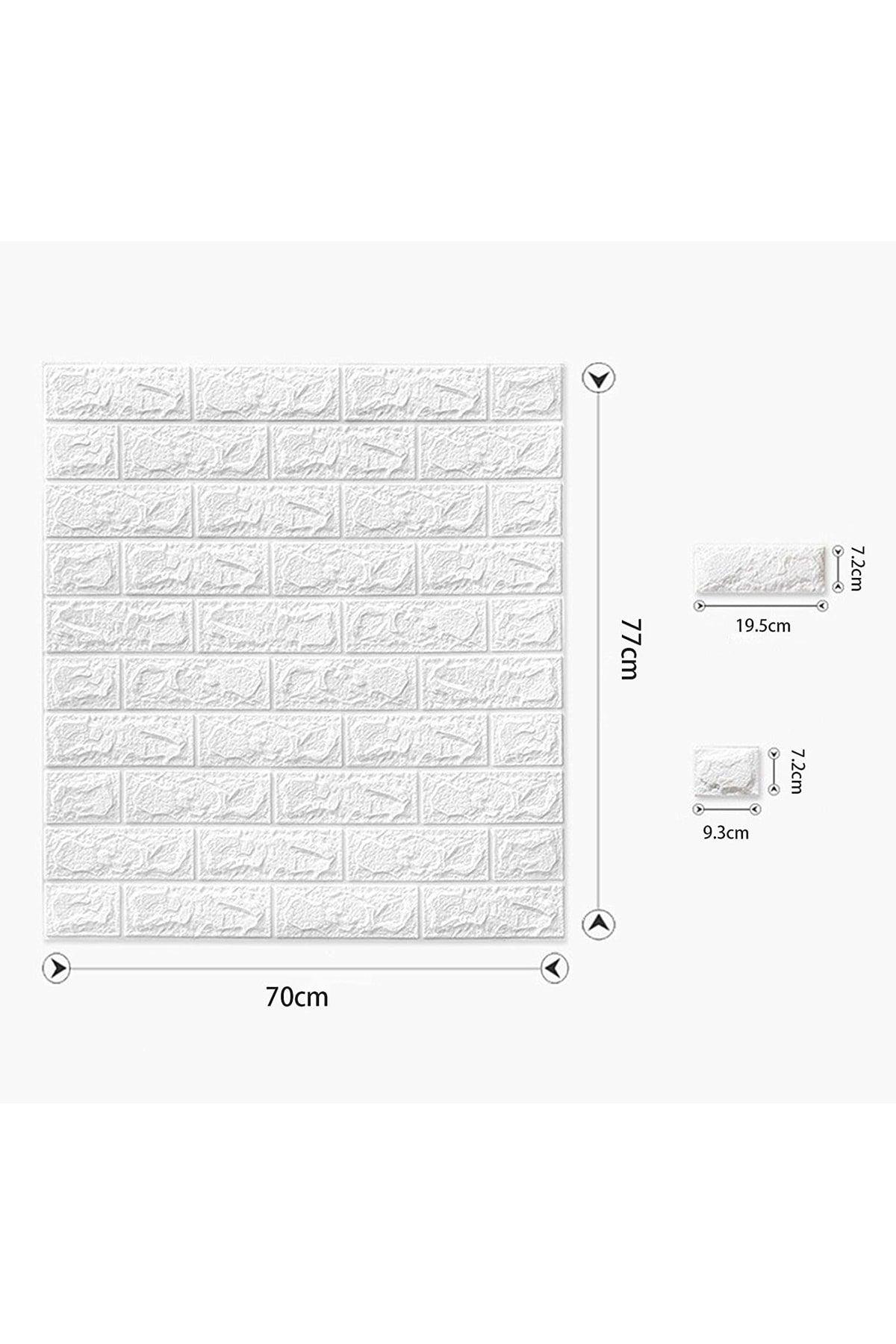 Self Adhesive White Wall Panel 3d - Swordslife