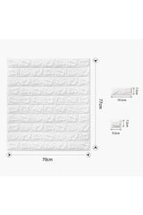 Self Adhesive White Wall Panel 3d - Swordslife