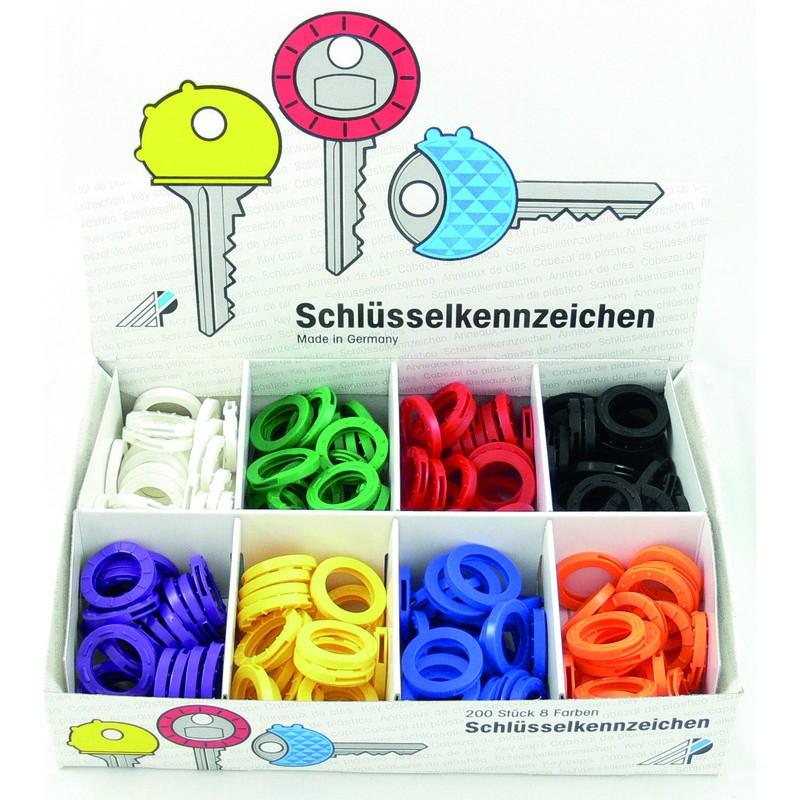 Characteristic rings are round / Ø: 25 mm / VE: 200 / Luminous colors / mixed - Swordslife