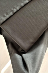 Linen Look Stain Resistant Anthracite Table Cloth - Swordslife