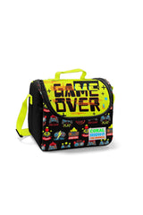 Kids Black Yellow Thermo Lunch Box