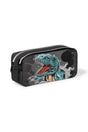 Kids Dark Gray Black Dinosaur Patterned Two