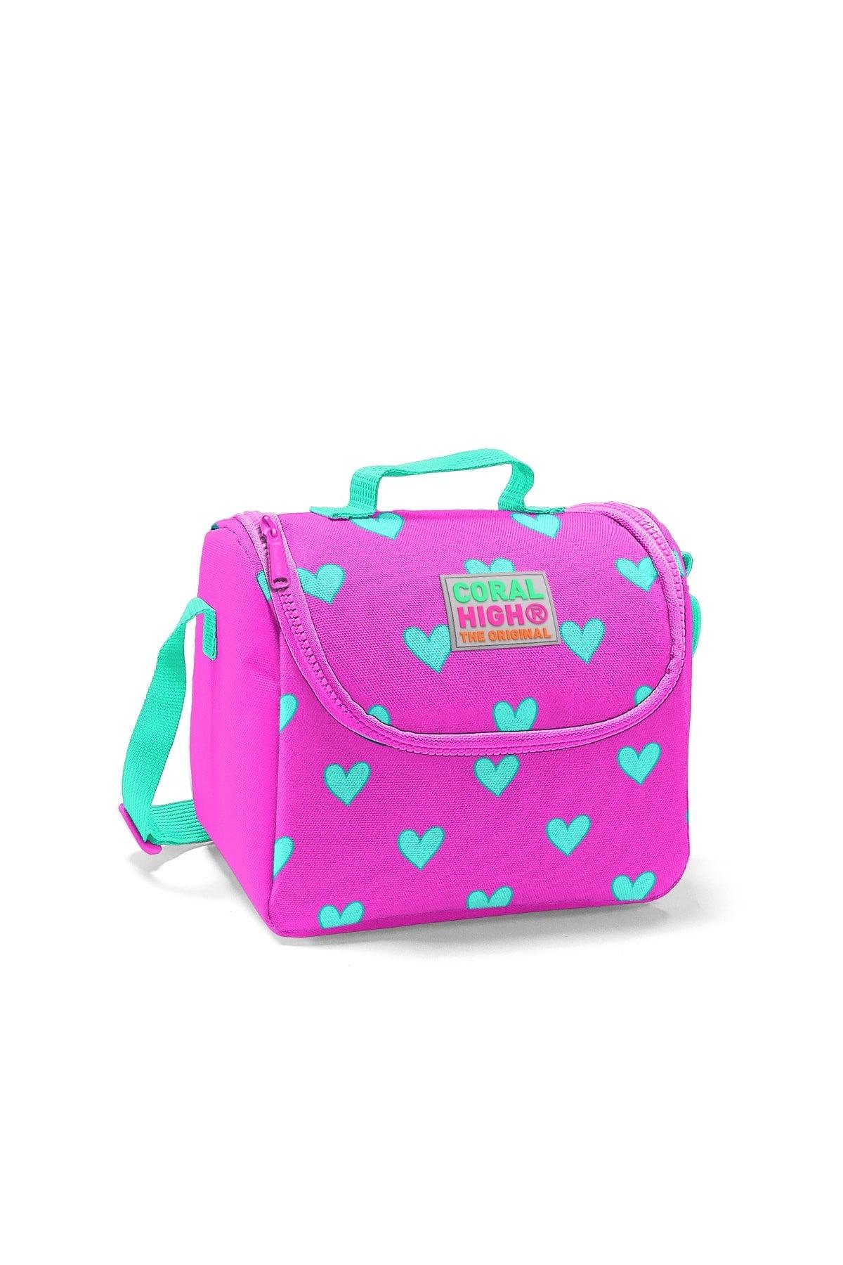 Kids Pink Heart Pattern Thermo Nutrition