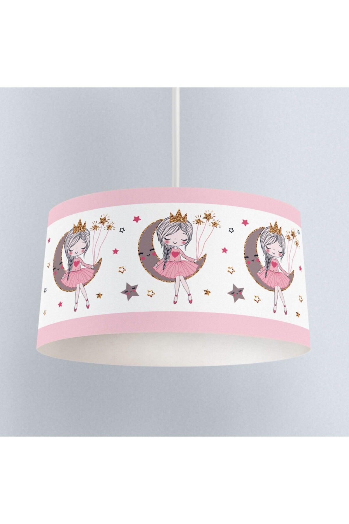 Children's Room Pendant Chandelier Aykız Patterned - Lampshade Chandelier - Swordslife