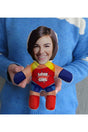 Personalized Photo Superhero Baby Pillow-3 - Swordslife