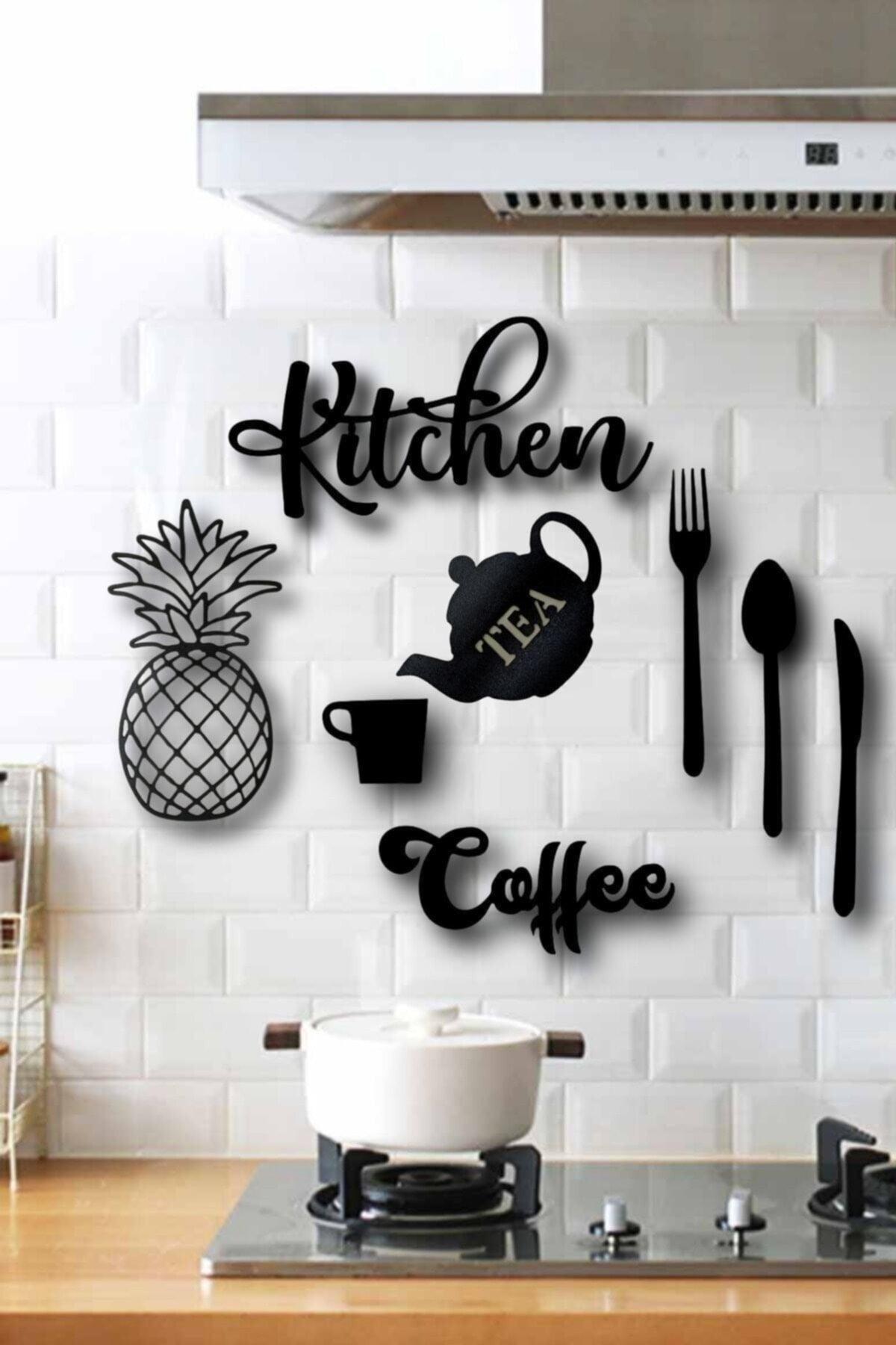 Kitchen 9 Pieces + Bi Coffee + 4 Piece Bird Wall Decor 3 Products in 1 - Swordslife