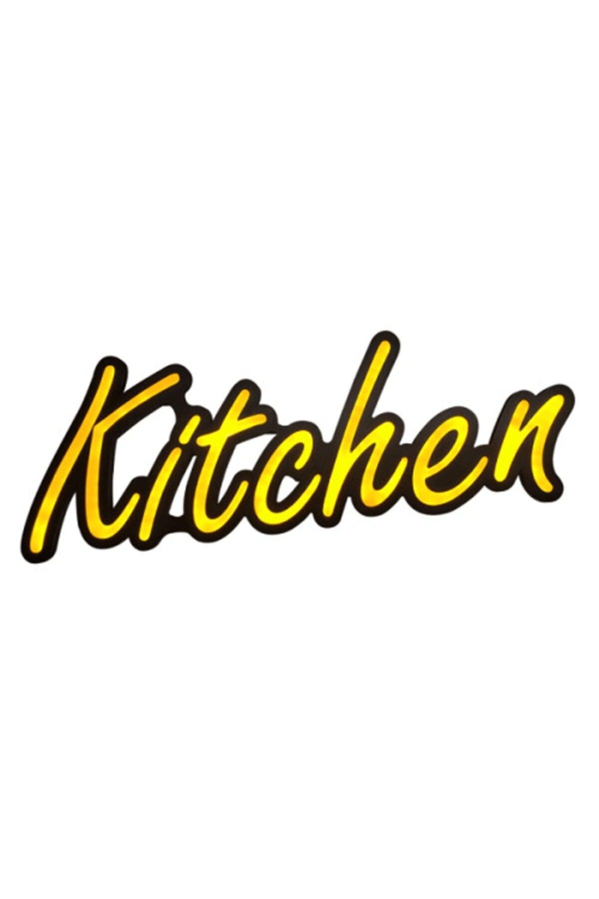 Kitchen Leon Led Sign Illuminated 30x87cm