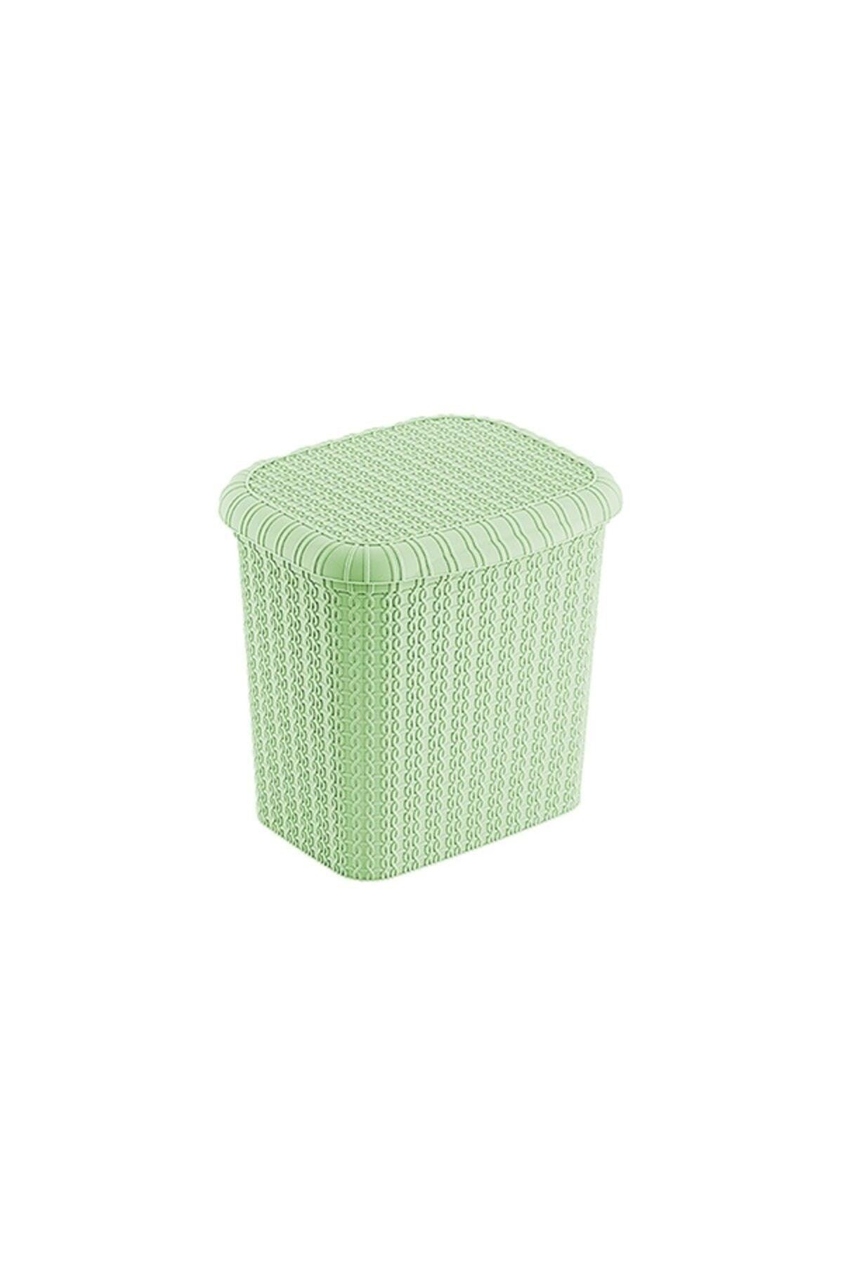 Knitted Detergent Box Lid Laundry Basket Eh-410 - Swordslife