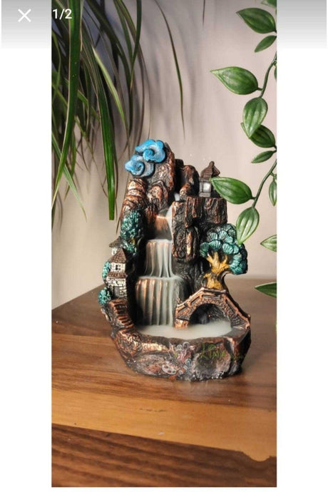 Köprülü Mountain Backflow Waterfall Incense Holder - Swordslife